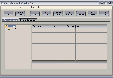 iNeeda Password & Tracker Pro 3.4