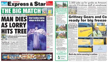 Express and Star Sandwell Edition – October 24, 2018