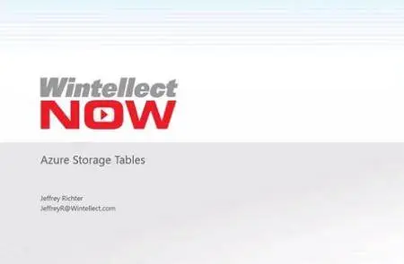 Microsoft Azure Storage: Tables
