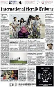 International Herald Tribune Asia from Wednesday, 10. April 2013