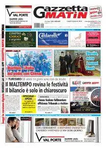 Gazzetta Matin - 8 Gennaio 2018