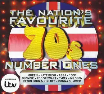 V.A. - The Nation's Favourite 70s Number Ones (2015) [3CD]
