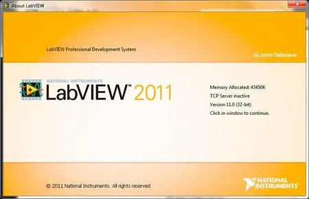 LabVIEW 2011 with Toolkits 32bit & 64bit