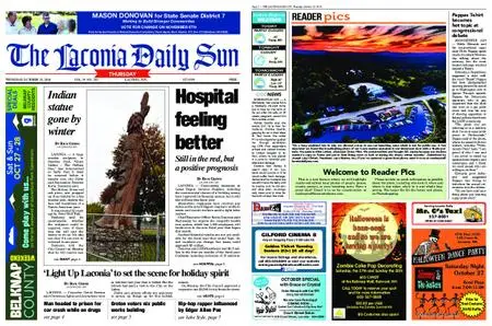 The Laconia Daily Sun – October 25, 2018