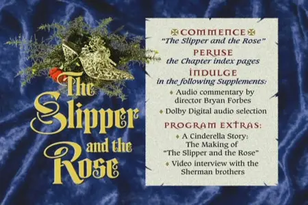 Туфелька и роза / The Slipper and the Rose: The Story of Cinderella (1976, DVD9 NTSC + DVDRip)