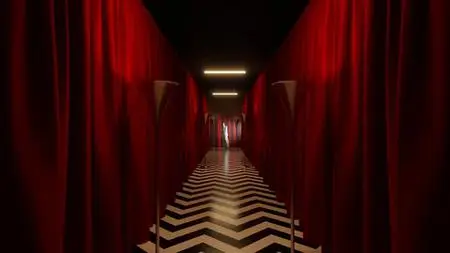 Realistic Interior In Blender : Create Twin Peaks Red Room