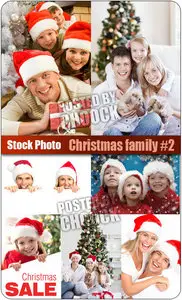 Stock Photo: Christmas family #2