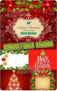 Christmas cards 4 - Stock Vectors