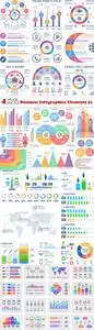 Vectors - Business Infographics Elements 51