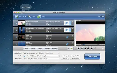 Super MP3 Converter 6.0.99 Mac OS X