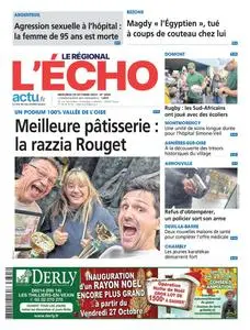 L'Echo Le Régional - 25 Octobre 2023