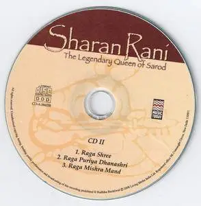 Sharan Rani - The Legendary Queen of Sarod (2008) {2CD Set Living Media India A 08003 A/B}