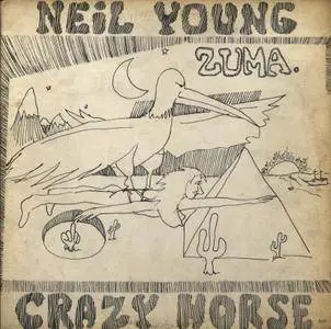 Neil Young With Crazy Horse - Zuma ‎(1975) US 1st Pressing - LP/FLAC In 24bit/96kHz