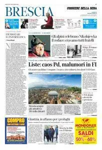 Corriere della Sera Brescia - 27 Gennaio 2018
