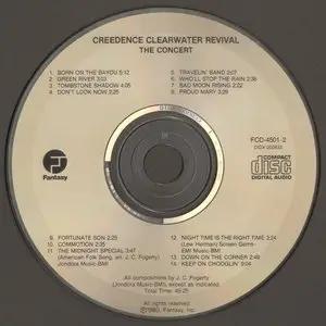 Creedence Clearwater Revival - The Concert (1980) (1986) *Repost - New Rip/Scans*