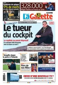 La Nouvelle Gazette du Vendredi 27 Mars 2015