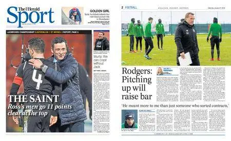 The Herald Sport (Scotland) – January 27, 2018