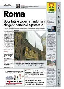 la Repubblica Roma - 2 Settembre 2018