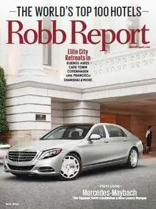 Robb Report USA - May 2015