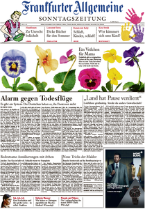 Frankfurter Allgemeine Zeitung am Sonntag, 10. Mai 2015