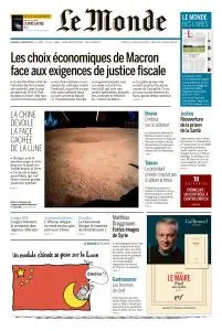 Le Monde du Vendredi 4 Janvier 2019