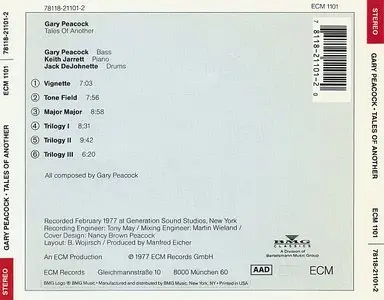 Gary Peacock - Tales Of Another (1977) {ECM 1101}
