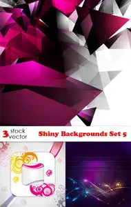 Vectors - Shiny Backgrounds Set 5