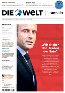 Die Welt Kompakt - 08 November 2019