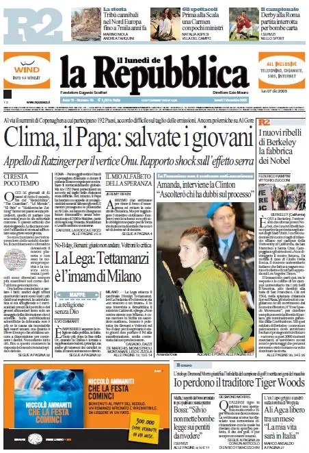 La Repubblica (07-12-09)