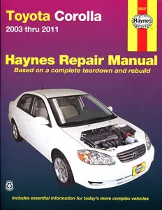 Haynes Repair Manual for Toyota Corolla (2003-2008) (USA)