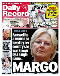 Daily Record - 5 Saturday, April 2014