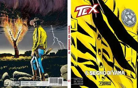 Tex Willer Mensile 673 - Il segno di Yama (2016) (Variant Cover) - Edizione Limitata