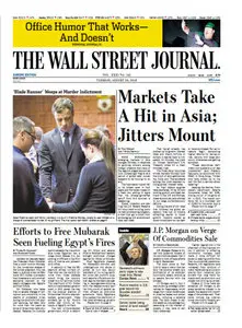The Wall Street Journal (Europe) August 20 2013