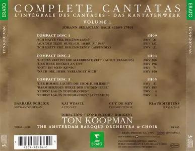 Ton Koopman, Amsterdam Baroque Orchestra & Choir - Johann Sebastian Bach: Complete Cantatas Vol. 1 [3CDs] (1995)