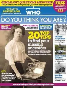Who Do You Think You Are? - May 2015