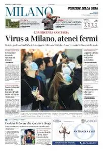 Corriere della Sera Milano – 23 febbraio 2020
