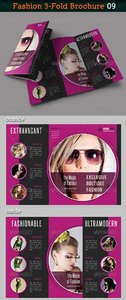 GraphicRiver Fashion 3-Fold Brochure 09