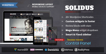 ThemeForest - Solidus v1.1.7 - Clean Magazine Theme - 11122379