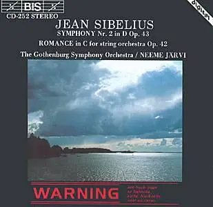 Gothenburg Symphony, Neeme Jarvi - Sibelius Symphony Nr. 2 in D Op. 43, Romance for String Orchestra
