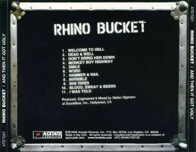 Rhino Bucket - And Then It Got Ugly (2006) Repost