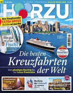 Hörzu 42/2014 (TV-Programm vom 18. - 24. Oktober 2014)
