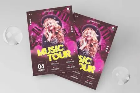 Music Tour Flyer 5Z8YNVK