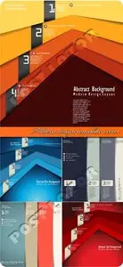Modern design template vector