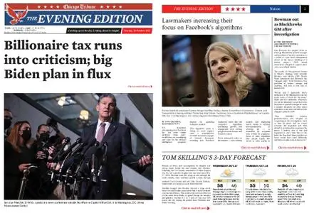 Chicago Tribune Evening Edition – October 26, 2021