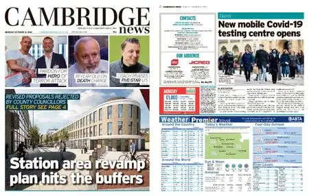 Cambridge News – October 19, 2020