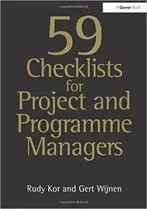 59 Checklists for Project and Programme Managers