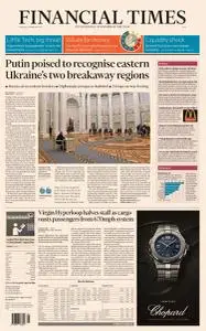 Financial Times Asia - February 22, 2022