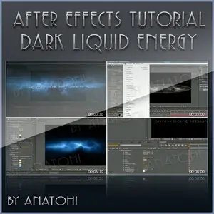 After Effects Tutorial - Dark Liquid Energy