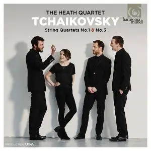 Heath Quartet - Tchaikovsky: String Quartets Nos. 1 & 3 (2016) [Official Digital Download 24/96]