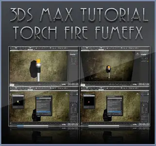 3ds Max Tutorial - Torch Fire FumeFX HD